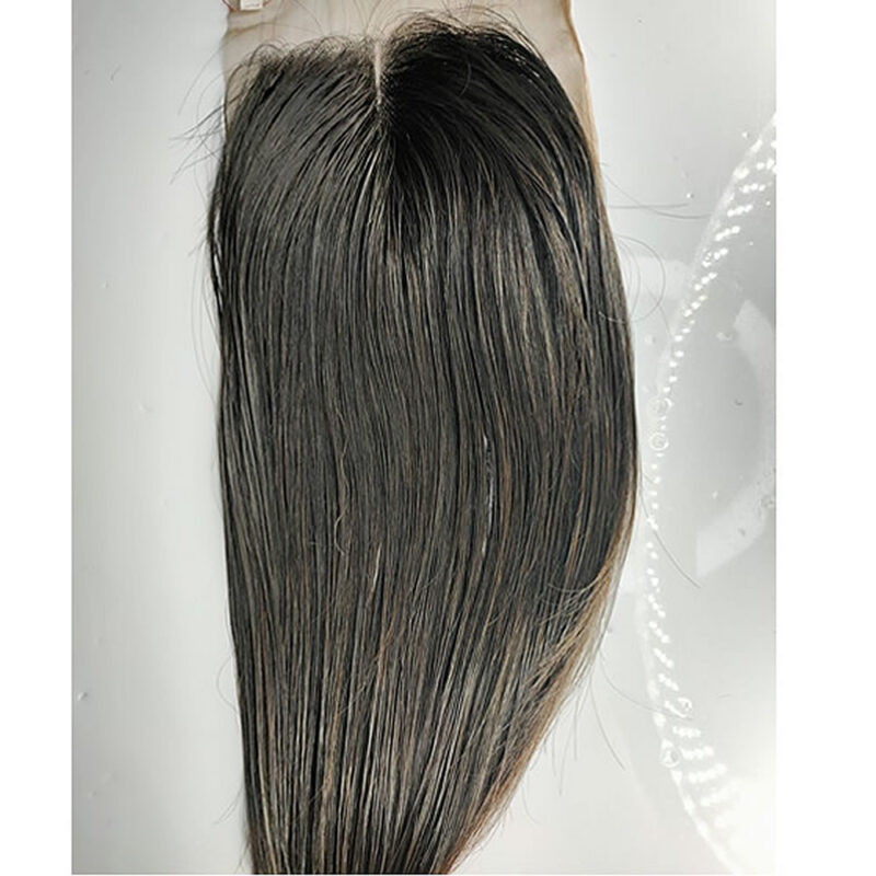 4×4 Raw Hair Straight Closure