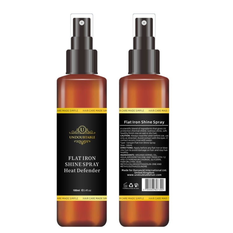 Hair Maintenance - Flat Iron Shine Spray Heat Protector